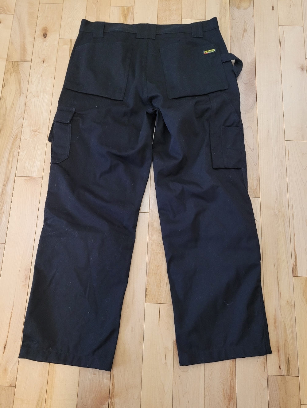 Blaklader men's size W38/L30 black cargo work pants - Picture 3 of 3